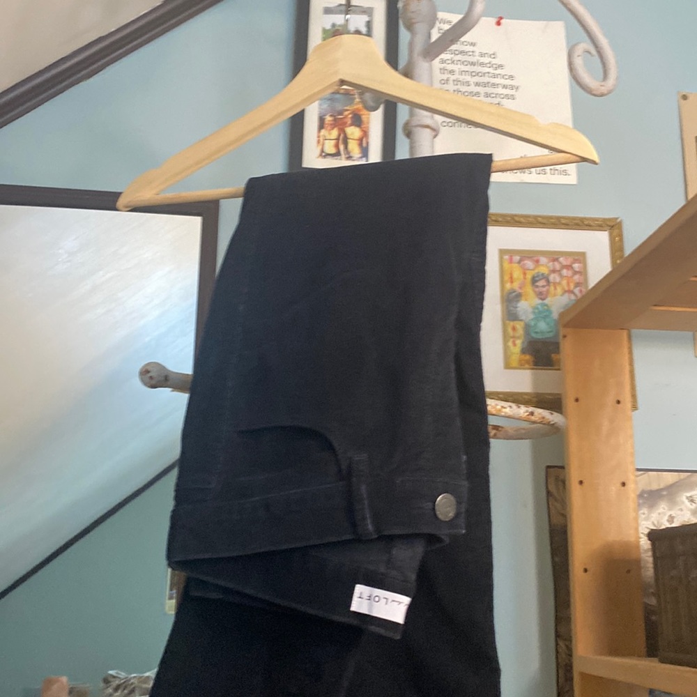 Loft corduroy Black Pants